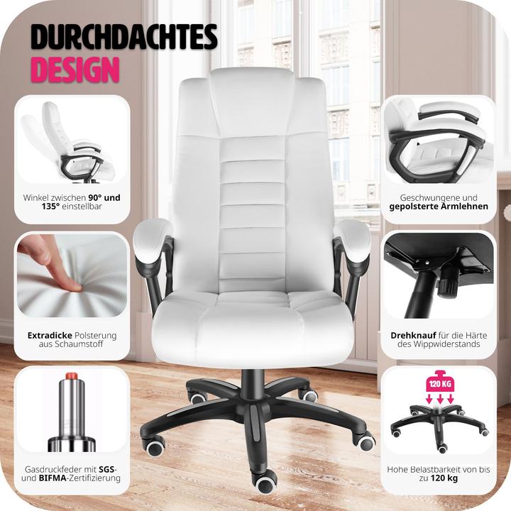 Produktbild tectake Chefsessel