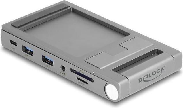 Actual product image Delock Tablet and notebook docking station 4K with integrated (USB-C, 1 Ports)