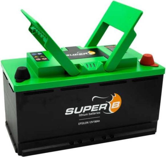 Immagine prodotto Super B Batteria al litio Super-B Epsilon 12V 150Ah (12.80 V, 150 Ah)