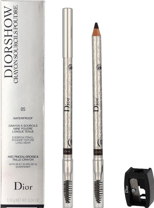 Actual product image Dior Diorshow Crayon Sourcils Poudre (05 Black)