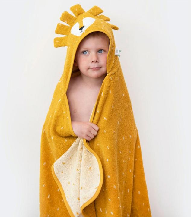 Actual product image Trixie Baby Hooded bath towel