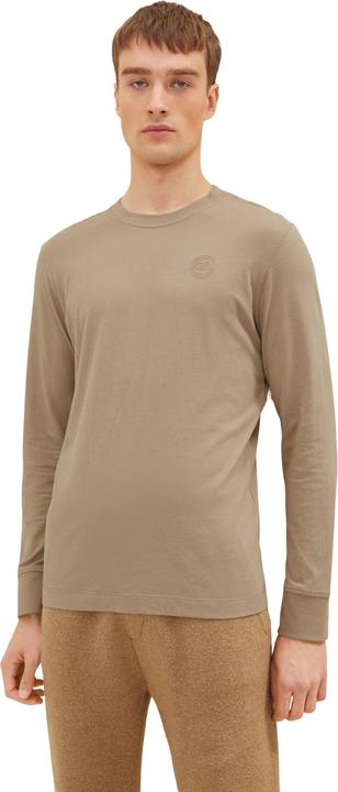 Produktbild Tom Tailor Longsleeve Langarmshirt mit Logo-Print und Rundhalsausschnitt (3XL)