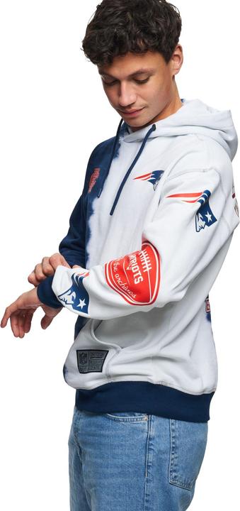 Produktbild Recovered Re:covered Fleece Hoody - INK DYE New England Patriots - XL (XL)