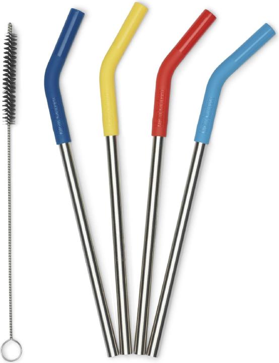 Produktbild Kleankanteen Straw Trinkhalmbürste Mehrfarbig Einheitsgrösse (4 x)