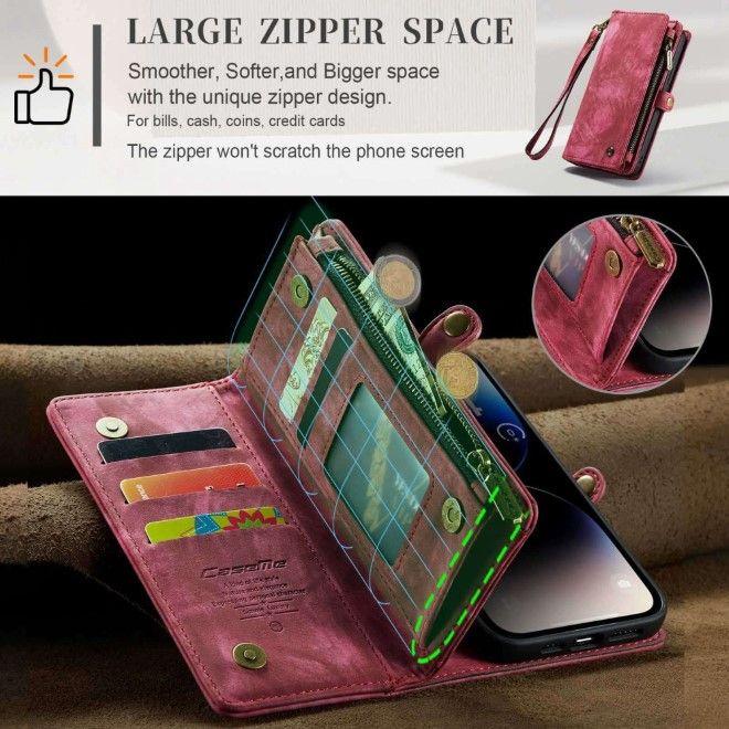 Produktbild Caseme Leder Portemonnaie mit Plastik Hülle (Apple iPhone 12, Apple iPhone 12 Pro)