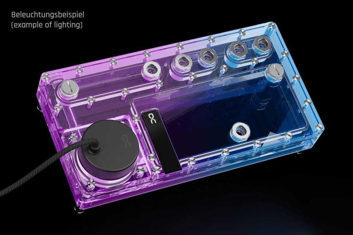 Produktbild Alphacool AGB Core Distro Plate 280 Links VPP/D5 mit VPP Apex Pumpe