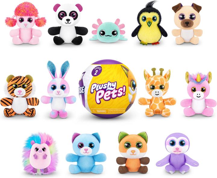 Actual product image Zuru 5 Surprise - Plushy Pets - Series 2 - 1 piece