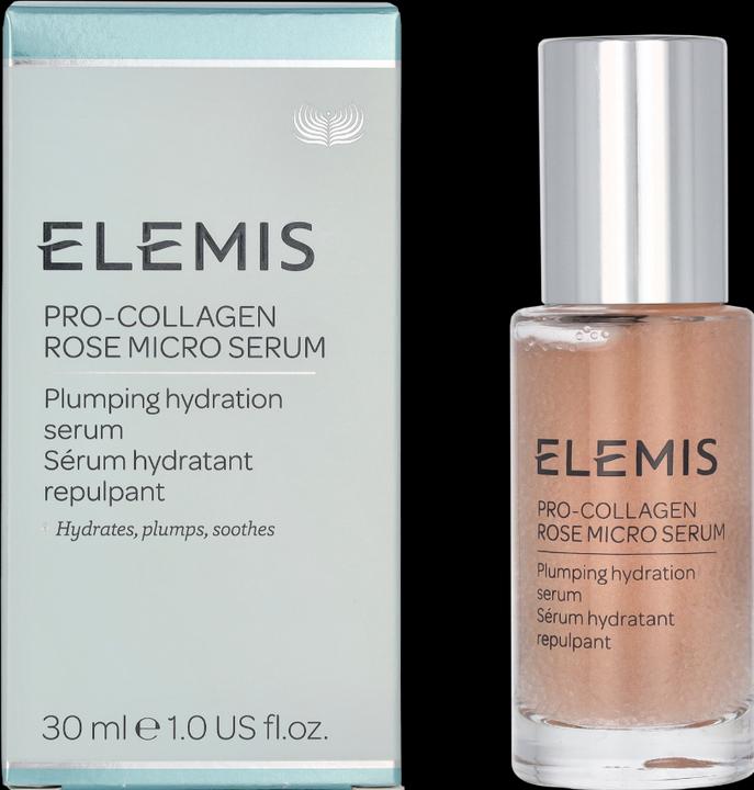 Produktbild Elemis Pro-Collagen Rose Micro Serum Hydration Serum for Plumping, Soothing, and Nourishing Skin - Reduce F (30 ml)