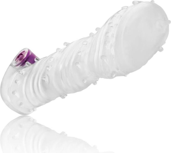 Actual product image Ohmama Textured Penis Hole With Vibrating Ball