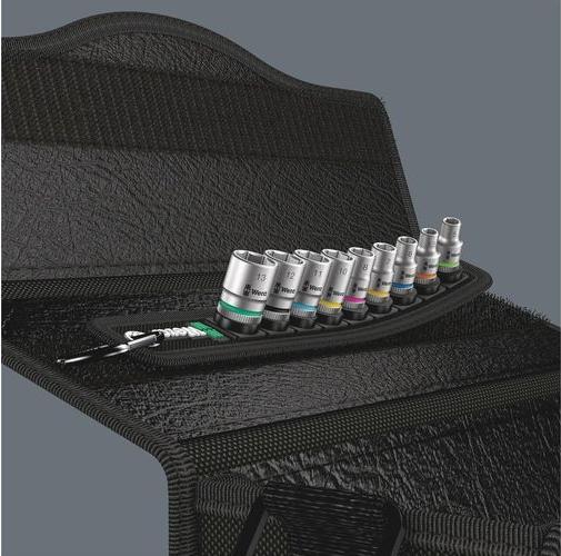 Produktbild Wera Belt A 4 Zyklop Steckschlüsseleinsatz-Satz (6 mm, 12 mm, 10  mm, 7 mm, 11 mm, 5 mm, 8 mm, 9 mm, 13 mm)