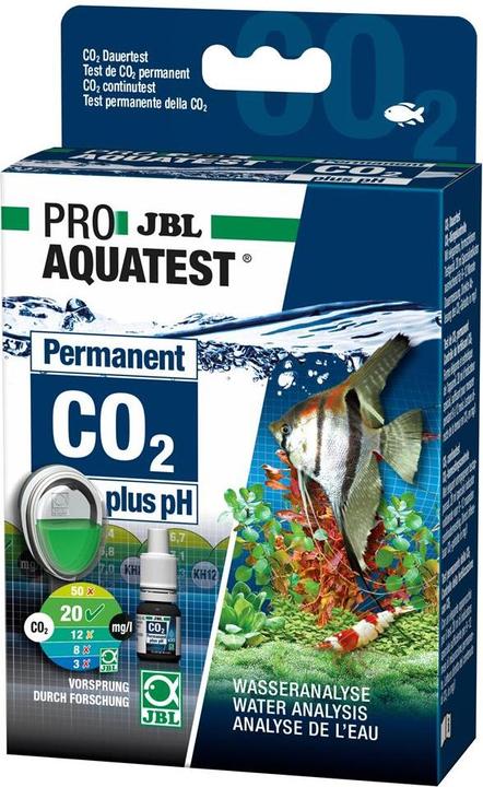 JBL Aquaristik und Terraristik ProAquaTest CO2-pH Permanent (Entretien de l'eau de l'aquarium)