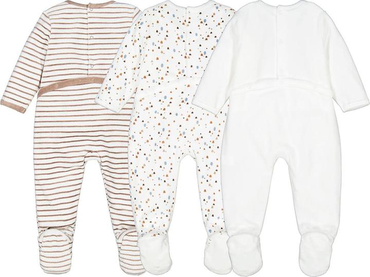 Actual product image La Redoute Collections 3-pack romper suit (74)