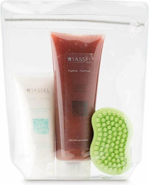 Caso EUROSTIL Unisex Exfoliating Rubber Facial Exfoliant + Gummischwamm Schwarz (Reinigungstücher)