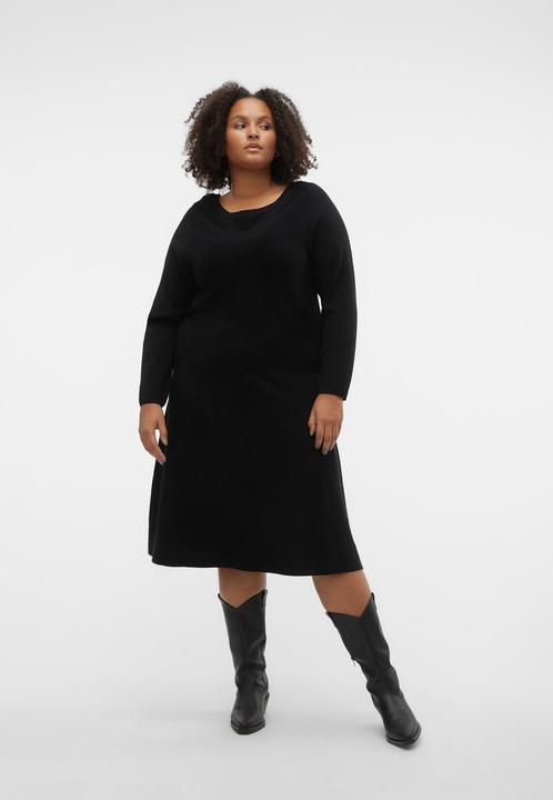 Immagine prodotto Vero Moda VMCNANCY LS BOATNECK DRESS GA EXC CUR Abito lavorato a maglia (48, 50, L)
