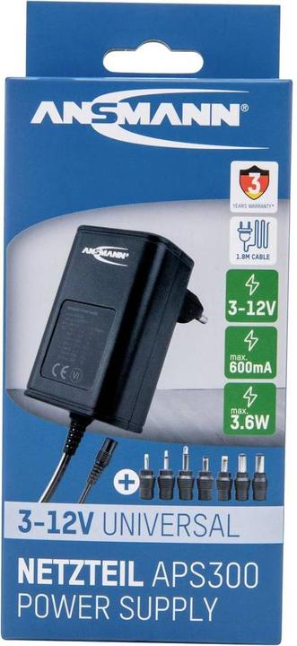 Actual product image Ansmann APS 300 NEW max. 3.6 W