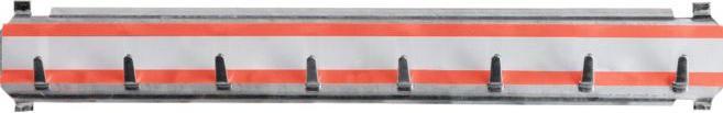 Actual product image Hook rail for 8 keys