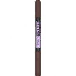 Actual product image Maybelline New York Brow Satin Duo 04 Dark Brown (4 Dark Brown)