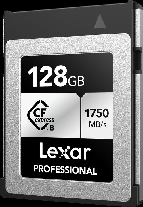 Actual product image Lexar Professional Silver Series (128 GB, CFexpress type B)