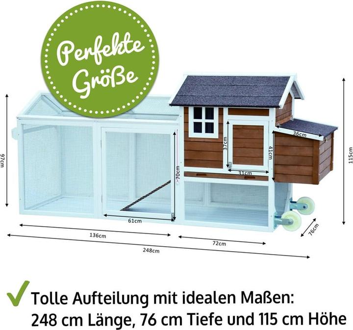 Produktbild Jamb Mobiler Hühnerstall