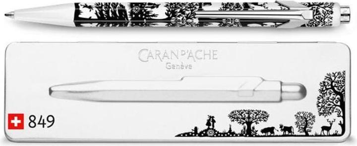 Produktbild Caran d'Ache 849 Scherenschnitt mit Etui (Silber, Schwarz, 1 x)