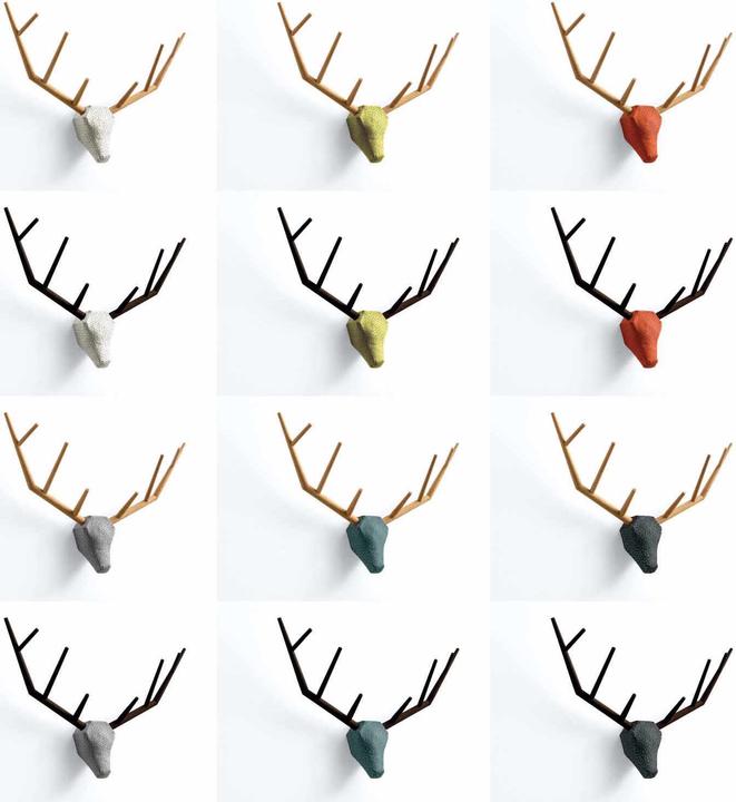 Image du produit Klybeck Porte-manteau mural pour trophée de chasse Yy