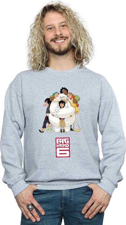 Actual product image Disney Mens Big Hero 6 Baymax Hug Sweatshirt (XXL)