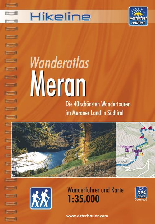 Produktbild Hikeline Wanderführer Wanderatlas Rund um Meran