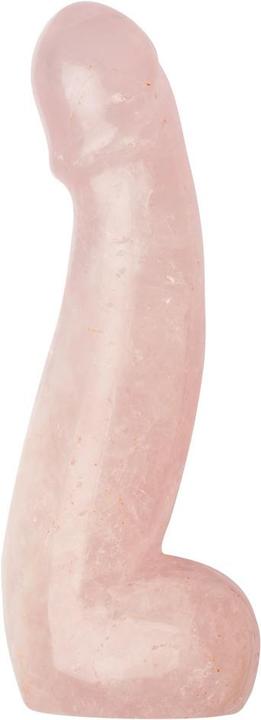Actual product image La Gemmes Rose quartz penis