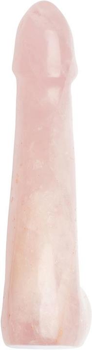 Actual product image La Gemmes Rose quartz penis