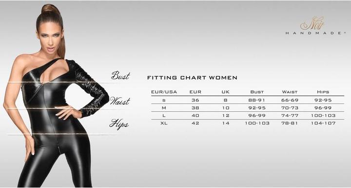 Actual product image Noir Handmade Mattlook leggings (L)