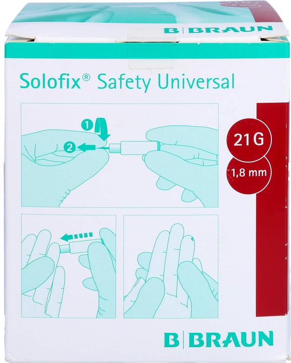 Actual product image B.Braun Lancet Unive 21 G x 1.8mm (Lancets)