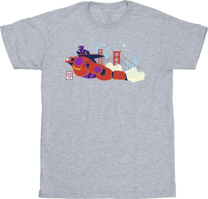 Produktbild Disney Big Hero 6 Baymax Hiro Bridge TShirt Jungen (152, 158)