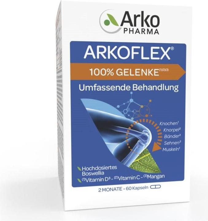 Immagine prodotto Arkopharma Arkoflex 100%Gelenke Kapseln (60 Pezzo/i, Pillole, 87 g)