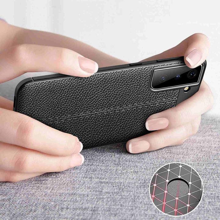 Immagine prodotto Cadorabo Copertura in TPU con struttura in similpelle (Samsung Galaxy S21+)