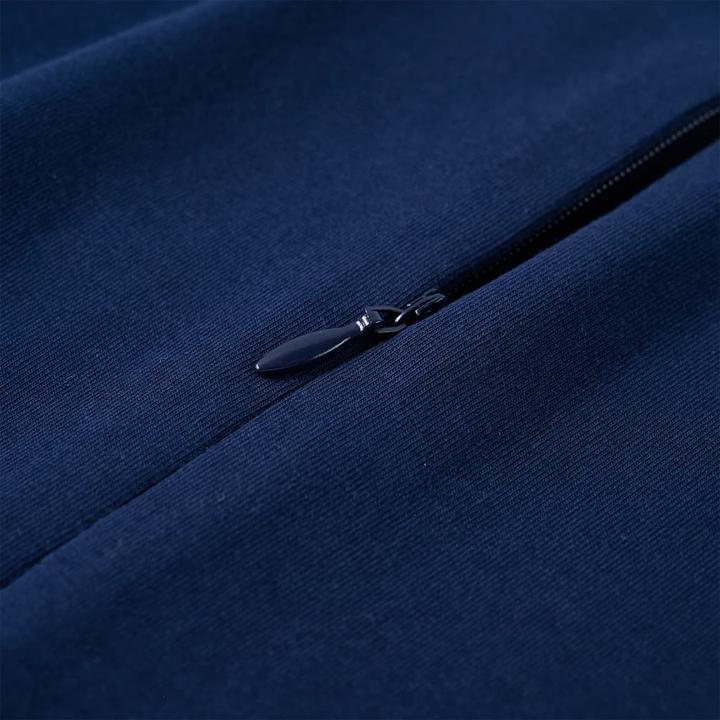Actual product image VidaXL Children's dress with long sleeves navy blue 92,Material of the (92)