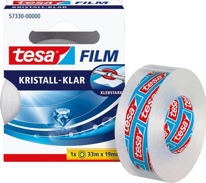 Image du produit tesa Tesafilm 1x ruban adhésif KRISTALL-KLAR (19 mm)