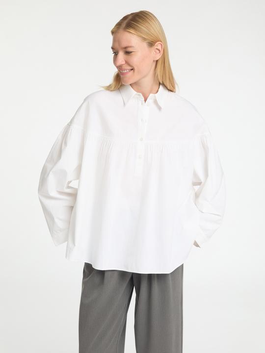 Produktbild Selected Femme 100% Baumwoll Langarmbluse (38)