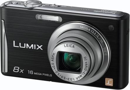 Panasonic Lumix FS37, 16MP, 8x zoom, touchscreen, black (1/2,3'')