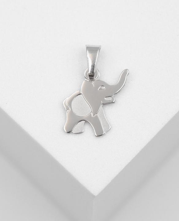 Produktbild Muau Elefant (750/18K Weissgold)