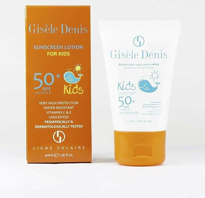 Actual product image Gisele Denis Sunscreen Lotion For Kids Spf50 50ml (Sun lotion, SPF 50, 40 ml)
