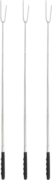 Immagine prodotto BBQ Collection Forchettone da barbecue con manico telescopico, set di 3 pezzi