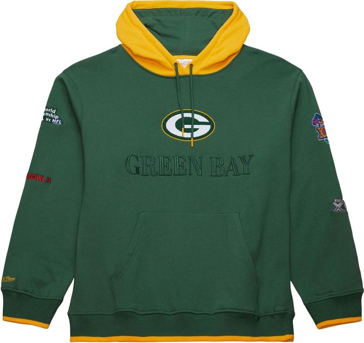 Produktbild Mitchell & Ness Fleece Hoody - ORIGINS Green Bay Packers - S (S)