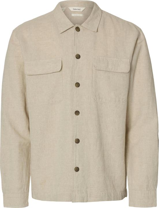 Selected Homme Slh-Leroy Sun Overshirt Ls Noos