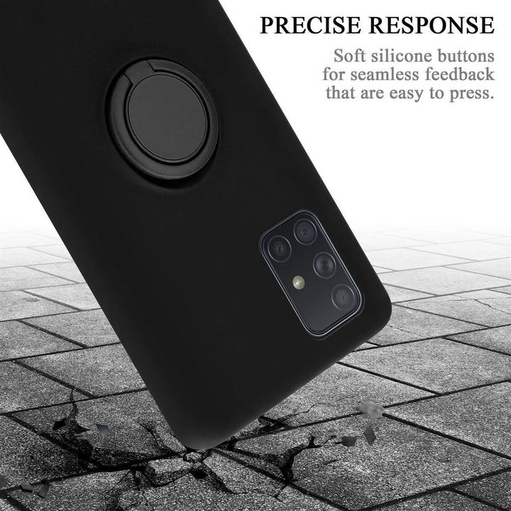 Image du produit Cadorabo TPU Liquid Ring Silicone Case Cover (Samsung Galaxy A71)