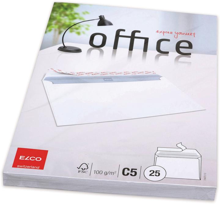 Immagine prodotto Elco Ufficio Buste, senza finestra (C5, 25 x)