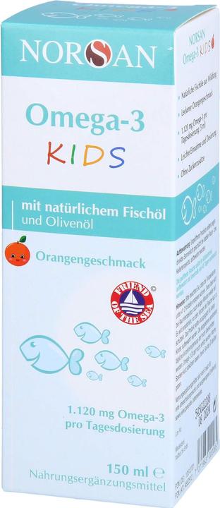 Actual product image Norsan Omega-3 Kids (1 Piece, Oil, 261 g)