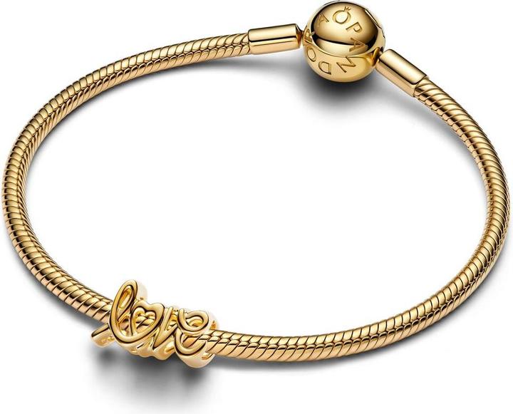 Produktbild Pandora Handwritten Love Charm (Metall, Vergoldet)