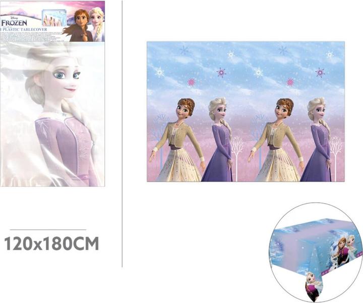 Immagine prodotto Magni Procos 93841 - Tovaglia Frozen 2 Wind Spirit, dimensioni 120 x 180 cm, plastica, lavabile (120 x 180 cm)