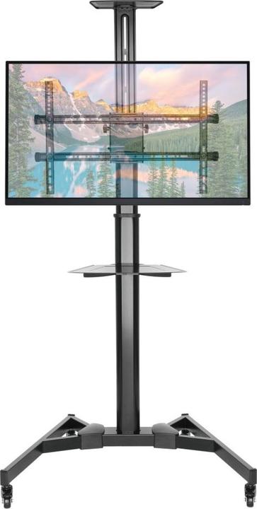 Image du produit Techly TV Trolley pour LCD LED TV 37-70pouces 93-177cm noir avec étagère (70", 50 kg)
