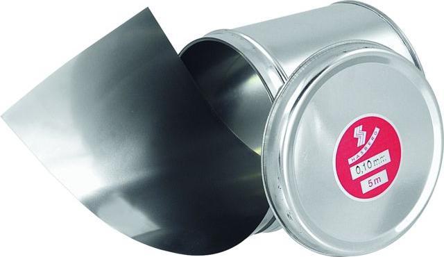 Actual product image Hasberg Feeler gauge roll 100 mm×5 m stainless steel